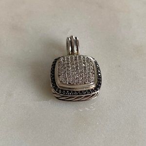 David Yurman Black & White Diamond Albion Pendant